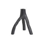 Candle holder Aion L - Black