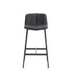 Bar stool Chamfer Anthracite 65 - Antrazit/Black