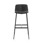 Bar stool Chamfer Anthracite 75 - Antrazit/Black