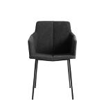 Chair Chamfer Anthracite w/armrest-Anthracit/black